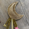 Sparkle Moon Wand with shooting stars