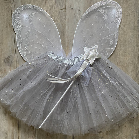 White Sparkle Snow Fairy set